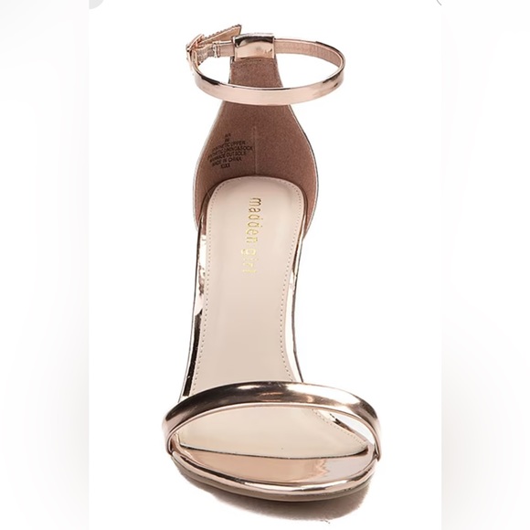 MADDEN GIRL 🆕 Ava Sandal in Rose Gold. Size 9. - Picture 5 of 8